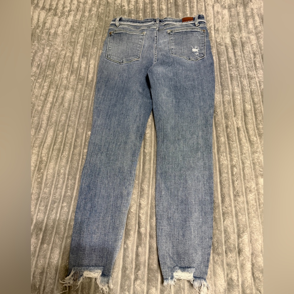 Judy Blue Skinny Fit Medium Wash Denim Jeans - Picture 3 of 3